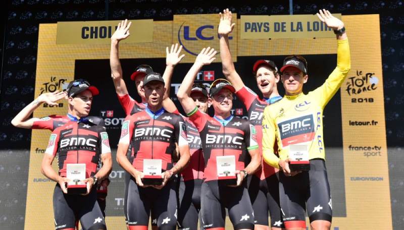 Froome booed as BMC edge Sky in team time-trial