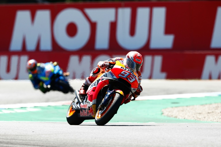Marquez extends title lead with Dutch victory