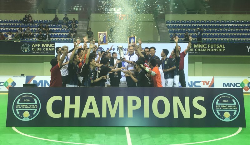AFF FUTSAL CLUB: First ever crown for Bangkok BTS