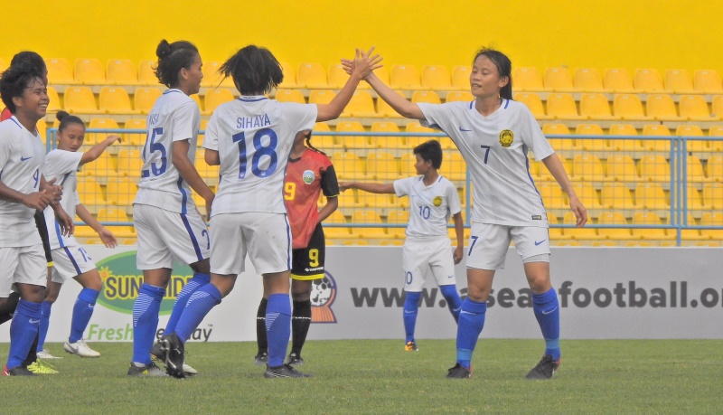 Skuad wanita pulang dengan dua kemenangan dari Palembang
