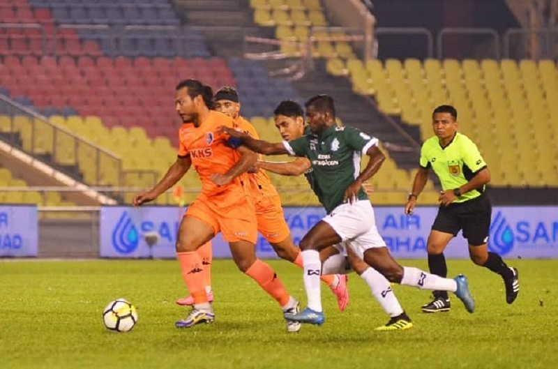 Tiga gol dalam lima minit buat Melaka berputih mata