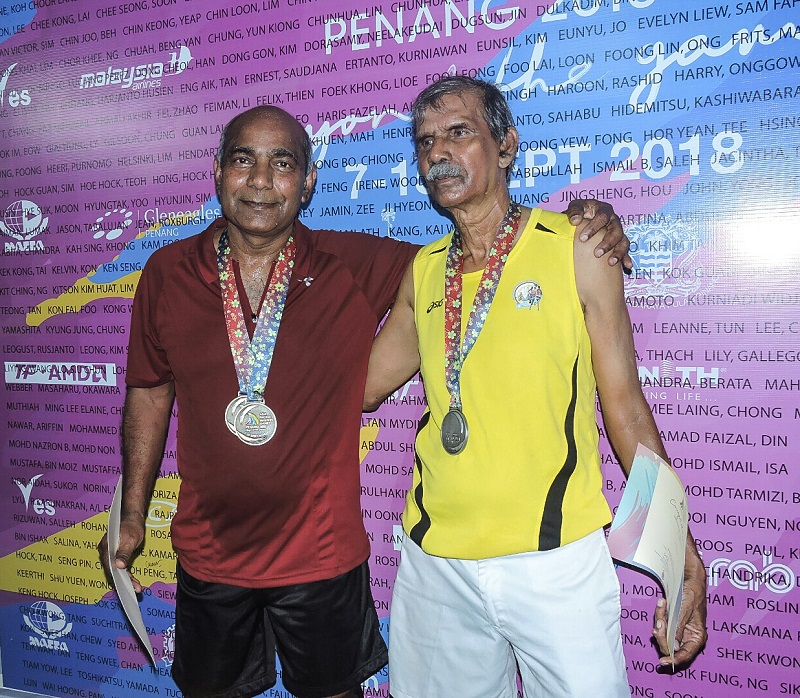 Karunakaran secured gold medal despite injury