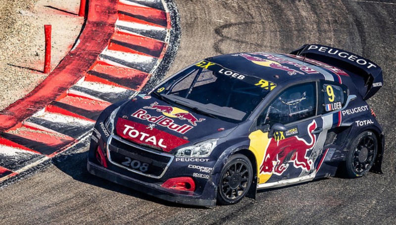 Loeb & the Peugeot 208 WRX return to winning territory in Latvia