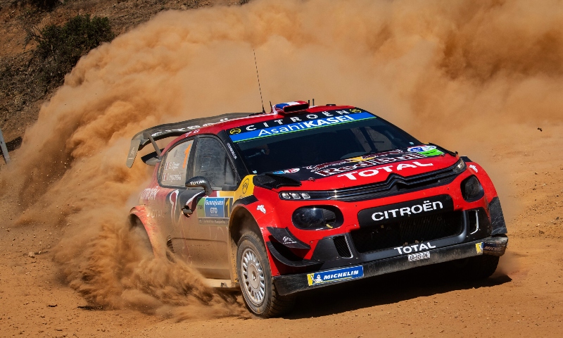 Composed Ogier leads after Friday drama