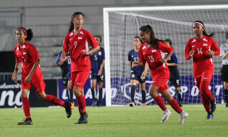 U15 Girls: Danielle delivers winner for Singapore