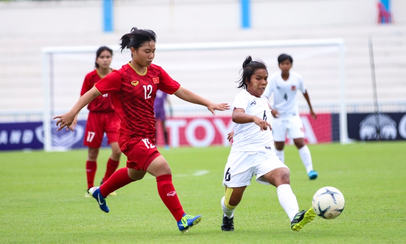 AFF U15 Girls: Vietnam fight back to confirm semis spot