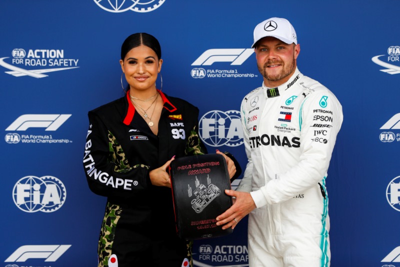 Mercedes-AMG Petronas Motorsport lock out the front row in Silverstone