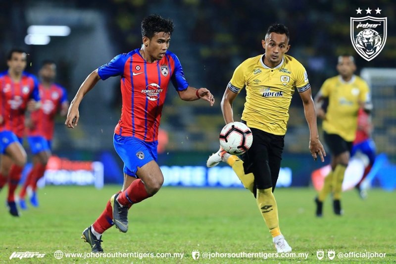 JDT hammer Perak to keep their unbeaten run in Super League