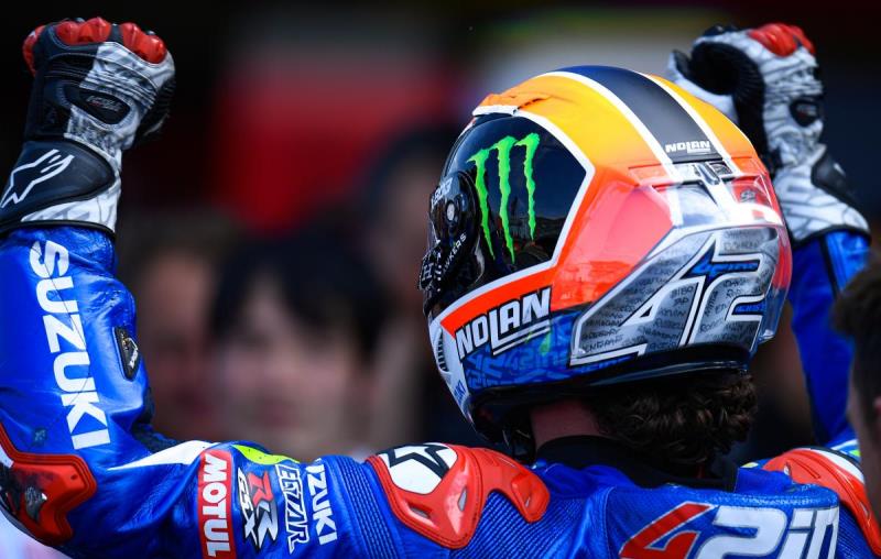 Rins ousts Marquez by 0.013 to win dramatic British GP