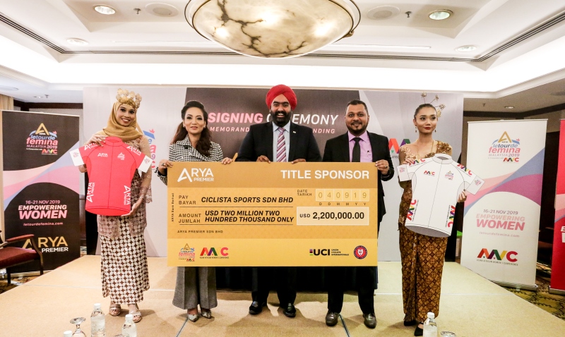 Arya Premier joins Le Tour de Femina 2019 as Title Sponsor